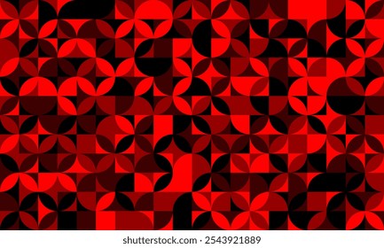 Seamless geometric pattern with textured mosaic and sharp shapes. Perfect for poster artwork, abstract backgrounds, or modern textile prints.