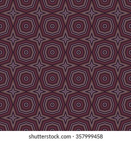 Seamless geometric pattern of tiny colored dots, illumination, optical illusion