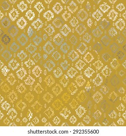 Seamless geometric pattern. Traditional Balinese textiles. Color. 