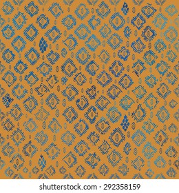 Seamless geometric pattern. Traditional Balinese ornament. ?olor
