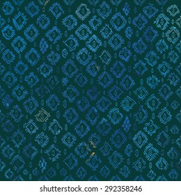 Seamless geometric pattern. Traditional Balinese ornament. ?olor