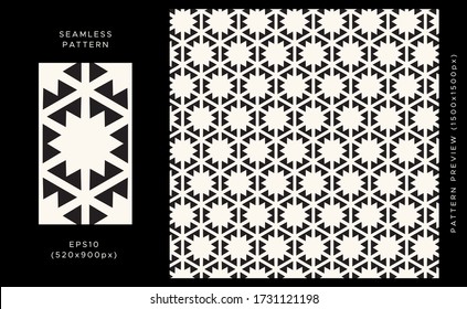 Patrón geométrico sin foco. Tejidos, tejidos, envolturas a la moda. Textura abstracta moderna y elegante. Ilustración vectorial.