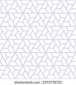 Seamless geometric pattern with triangle style