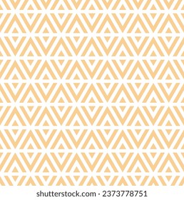 Seamless geometric pattern with triangle style