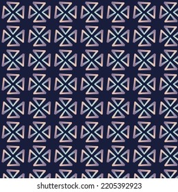 seamless geometric pattern with triangles