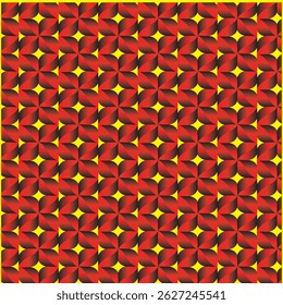 seamless geometric pattern with triangles.