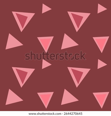 seamless geometric pattern with triangles. Incredible triangles	