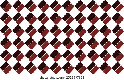 seamless geometric pattern with triangles, red and black diamond checkerboard repeat pattern, replete image, design for fabric printing