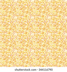Seamless geometric pattern. Triangles in sunny yellow tones. For the design and decoration background, wallpaper, packaging, fabrics, textiles.