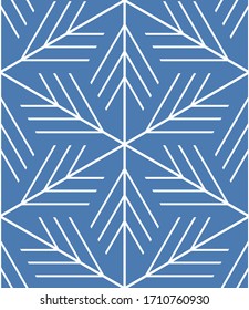 Seamless geometric pattern with triangles. Vector art