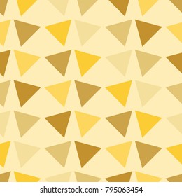 Seamless geometric pattern with triangles. Vector illustration