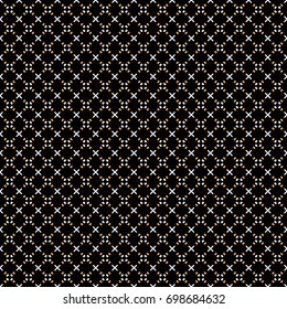 Seamless geometric pattern, unique abstract decorative shapes, trendy minimalistic style.