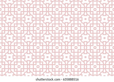 seamless geometric pattern of various ornament. vector illustration.