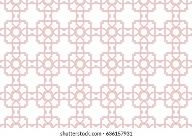 seamless geometric pattern of various ornament. vector illustration.