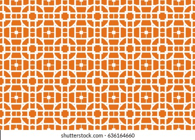 seamless geometric pattern of various ornament. vector illustration.