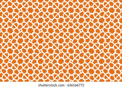 seamless geometric pattern of various ornament. vector illustration.