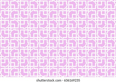 seamless geometric pattern of various ornament. vector illustration.