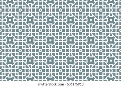 seamless geometric pattern of various ornament. vector illustration.