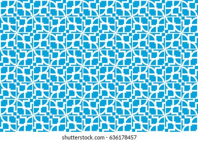 seamless geometric pattern of various ornament. vector illustration.