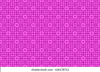 seamless geometric pattern of various ornament. vector illustration.