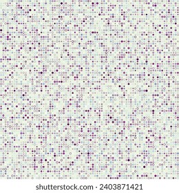 Seamless geometric pattern. Various style circles in multiple colors. Neutral tones with a touch of lavender. Creative vector illustration.