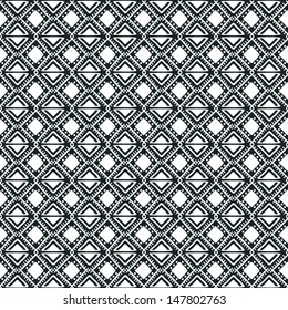 Seamless geometric pattern, vector