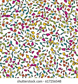 Seamless geometric pattern. Vector.