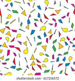 Seamless geometric pattern. Vector.