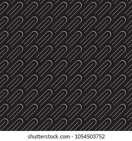 Seamless geometric pattern. Vector abstract repeating classical background in black and white color. Modern design with diagonal elements
