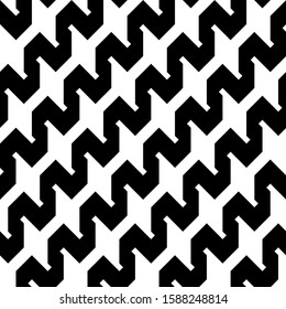 Seamless geometric pattern. Vector abstract Modern stylish texture in black and white color