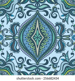 Seamless geometric pattern. Vector abstract colorful background.