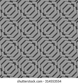Seamless geometric pattern. Vector abstract background. Stylish cell structure
