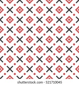 Seamless geometric pattern. Vector abstract background