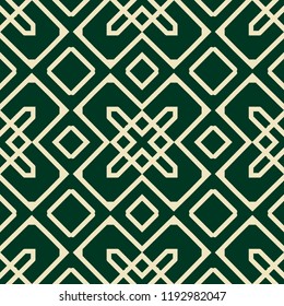 Seamless geometric pattern. Vector art deco background
