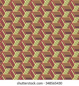 Seamless geometric pattern. Vector art.