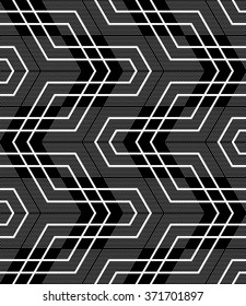 Seamless geometric pattern. Vector art.