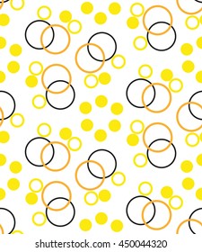 Seamless geometric pattern. Vector art.