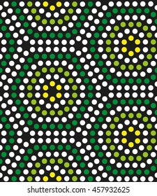 Seamless geometric pattern. Vector art.