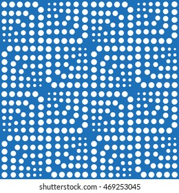 Seamless geometric pattern. Vector art.