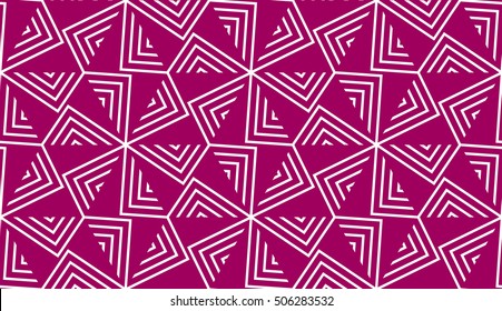 Seamless geometric pattern. Vector art.