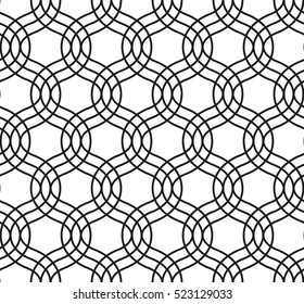 Seamless geometric pattern. Vector art.