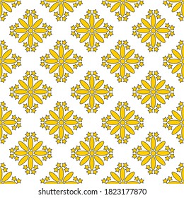 Seamless geometric pattern vector background.