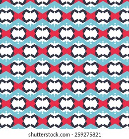 seamless geometric pattern, vector background