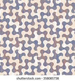 Seamless geometric pattern vector background tile