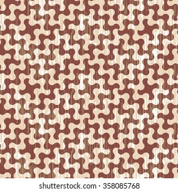 Seamless geometric pattern vector background tile