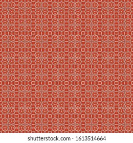 Seamless geometric pattern of vector elements