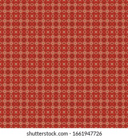 Seamless geometric pattern of vector elements
