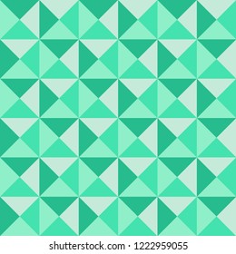Seamless Geometric Pattern Vector Graphic Green Stock Vector (Royalty ...
