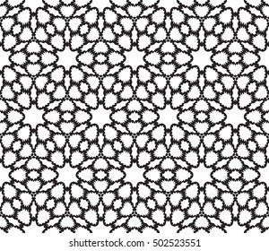 Seamless geometric pattern. vector graphic illustration. Ethnic arabic indian ornament. For wallpaper, brochure, web page background.
