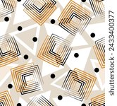 Seamless geometric pattern. Vector Illustration.